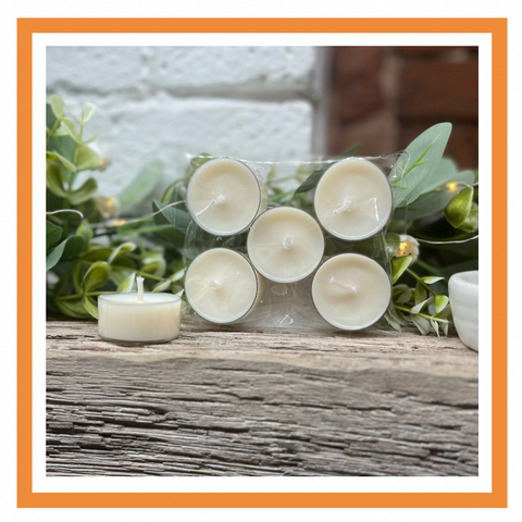 Pack of 5 Scented Soy Wax Tealights
