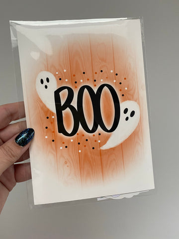 Boo Peppermintnote A5 Print